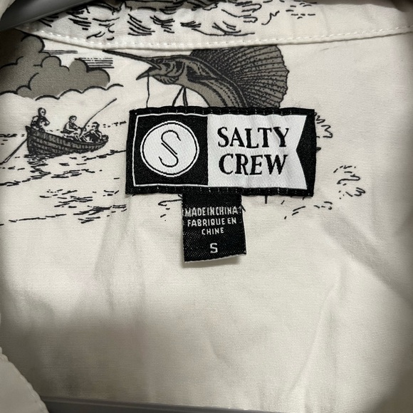 Small salty crew button up. - Picture 3 of 3